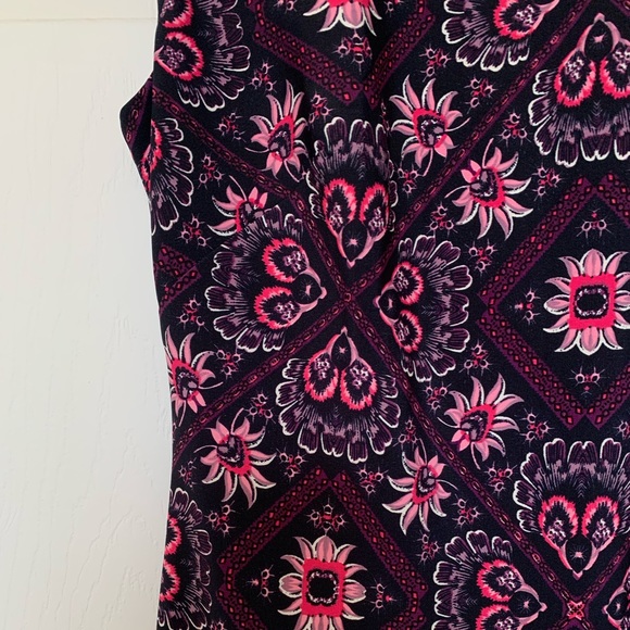 Vince Camuto Purple Floral Dress - Picture 3 of 4